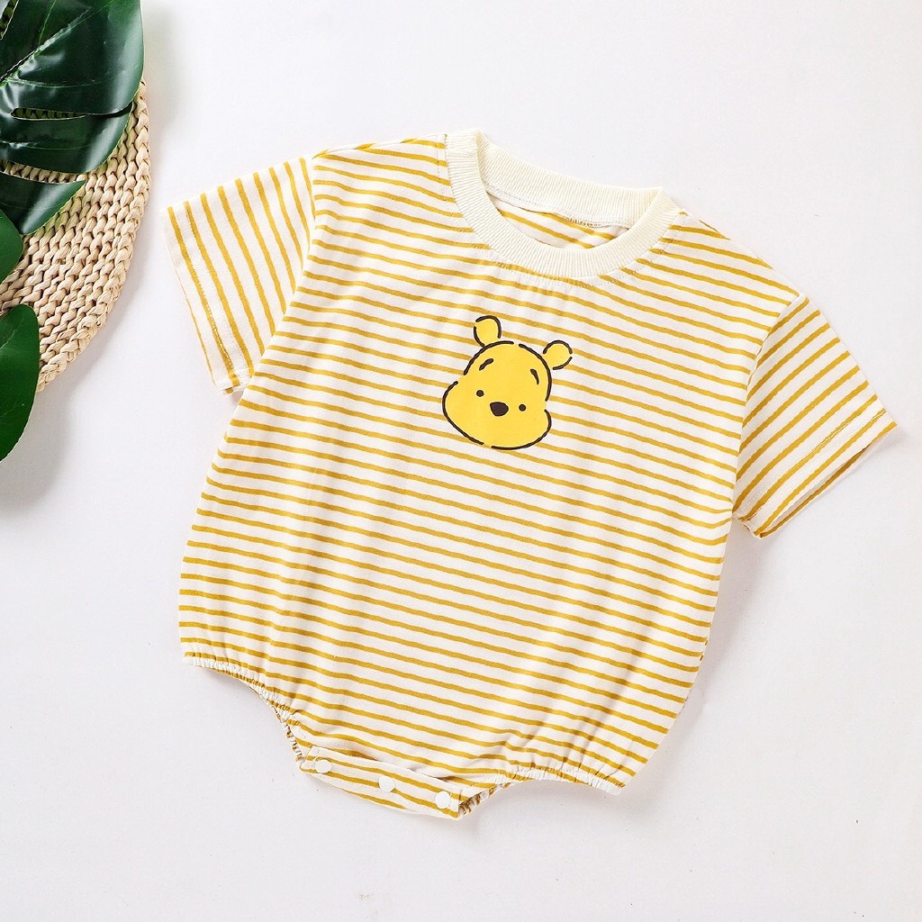 Bodysuit cho bé, áo liền quần bé trai, bé gái sơ sinh.6 tháng, 1 tuổi, 2 tuổi vải thun cotton thấm hút mồ hôi, mềm mịn.