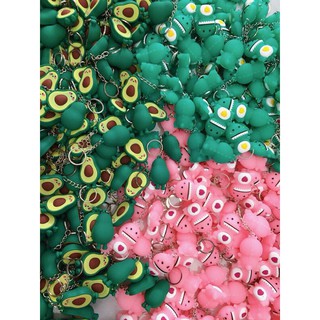 Móc khoá Trái bơ - khủng long