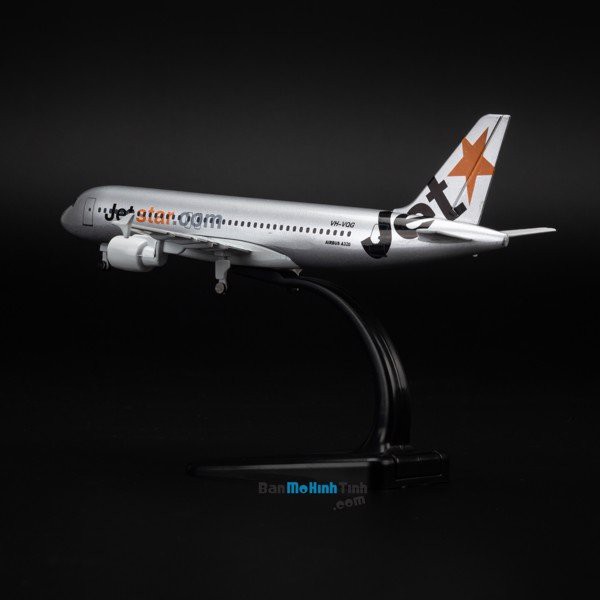 Mô hình máy bay Jetstar Airways Airbus A320 20cm Everfly