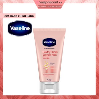 Dưỡng tay móng Vaseline Intensive Care - Healthy Hands Stronger Nails ( 75mL )