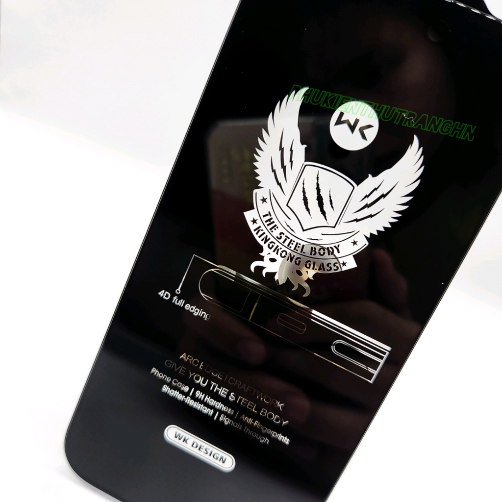 Kính cường lưc chống nhìn trộm WK IP 13 13 PRO 13 PRO MAX IP 14 14 PRO 14 PLUS 14 PRO MAX Full màn hình cảm ứng mượt