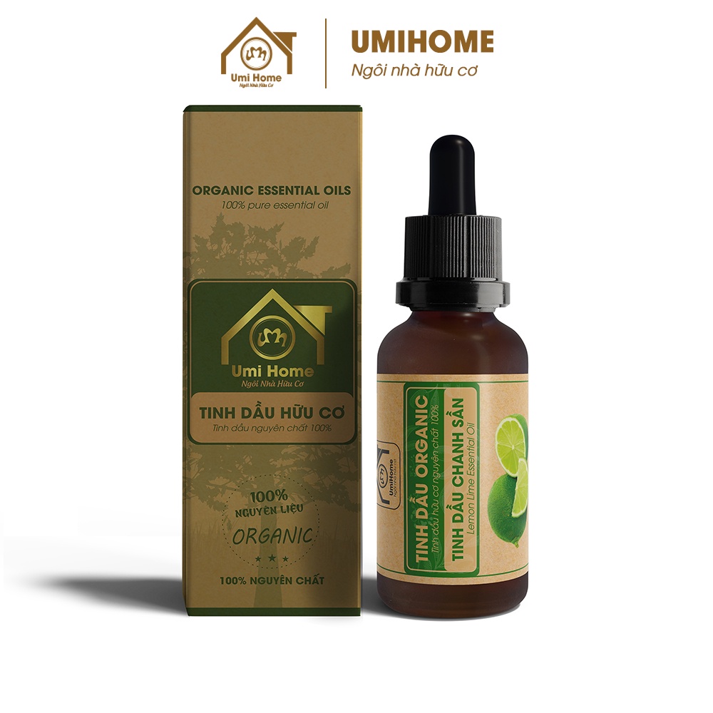 Tinh dầu Chanh Sần UMIHOME nguyên chất 10ml