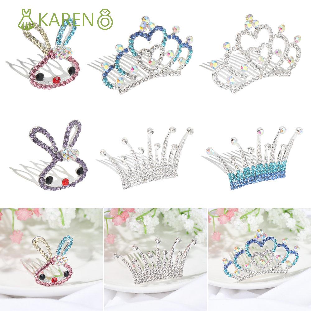 Cài Tóc Hình Vương Miện Dễ Thương Cho Bé Gái|Băng Đô Trẻ Em
