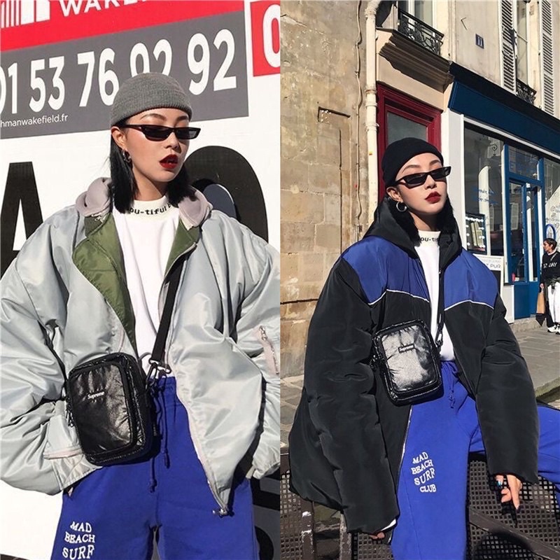 Kính mát/Kính râm nam nữ gọng chữ nhật phong cách retro streetwear J82