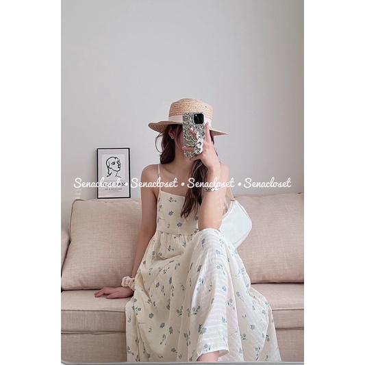 Đầm Váy Maxi hoa 2 dây dáng dài cực xinh🌸🌼🌸🌼