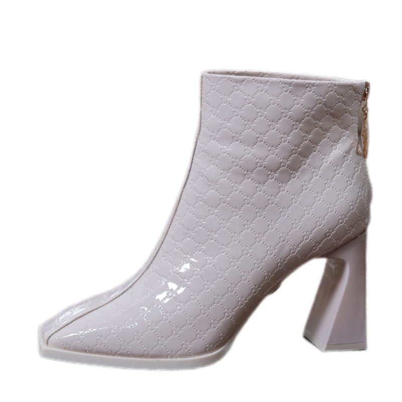 💗Boot Nữ  Boot Cao Cổ💗Giày Bot Nữ Cao Gót  Giày Boot Cao Gót Có Khóa Kéo Cao Cấp Thời Trang Dành Cho Nữ