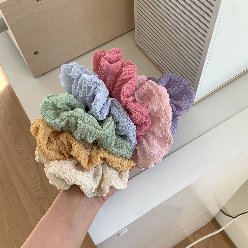 Dây Cột Tóc Co Giãn Thời Trang Xuân Hè Phong Cách Hàn Quốc Cho Nữ