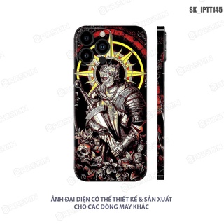 Miếng Dán Skin In Hình IPhone X/XS/XR/XS MAX |SK_IPTT145| Chất Liệu 3M Nhập Khẩu, Khuôn Cắt CNC, Cán PVC Chống Nước
