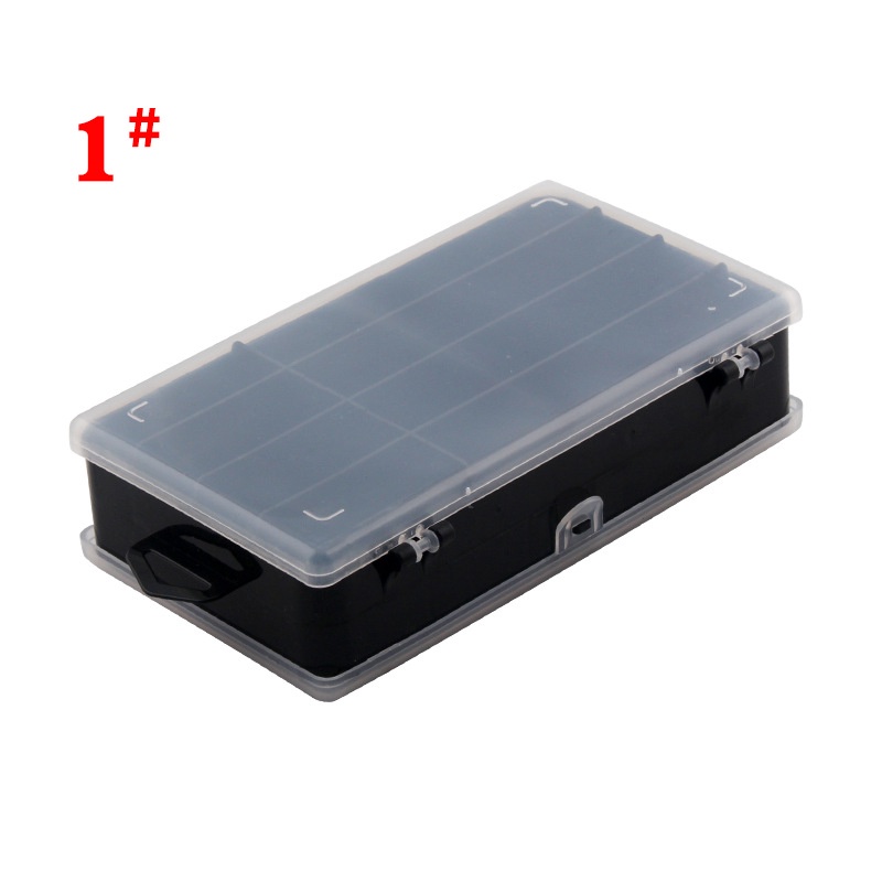 Hộp Đựng Móc Câu Cá Hai Mặt 17.8cm Bằng PVC Mới