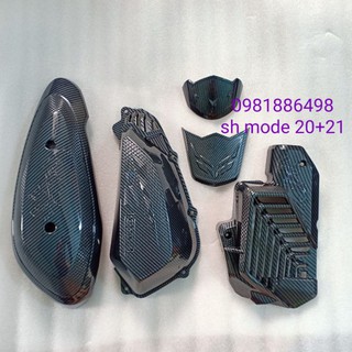 Compo 5 món xe sh mode 2020+21 carbon