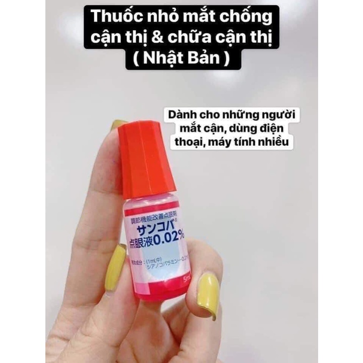 Nhỏ mắt Sancoba 5ml (Nội địa nhật)