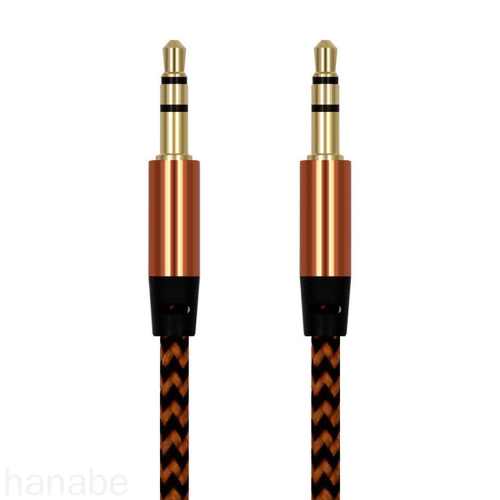 Dây cáp âm thanh dài 1m Aux 3.5mm thay thế cho tai nghe mp3