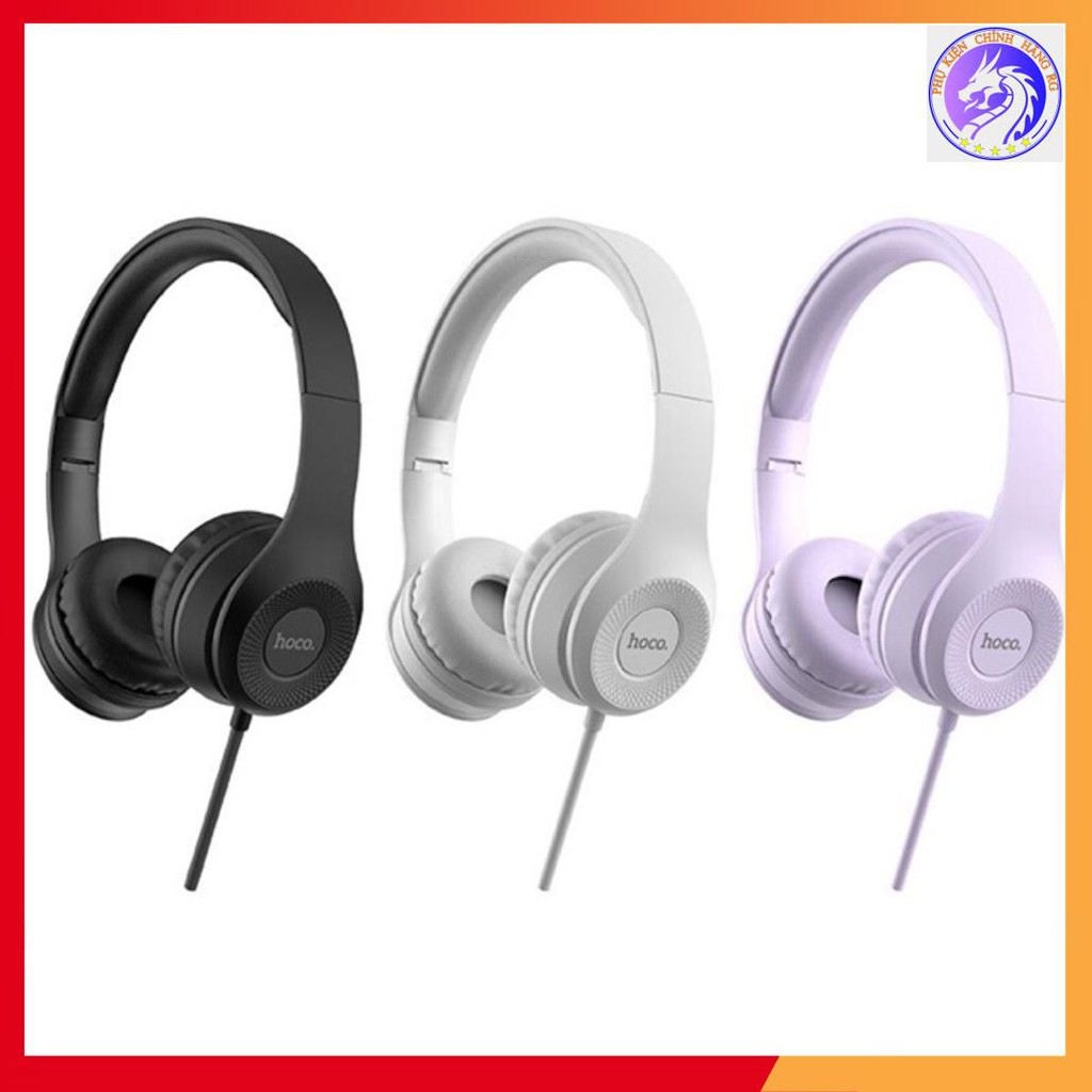 [Mã ELFLASH5 giảm 20K đơn 50K] Tai Nghe Chụp Tai Hoco W21- 3 Màu Tím/Đen/Xám - Hàng Chính Hãng | BigBuy360 - bigbuy360.vn