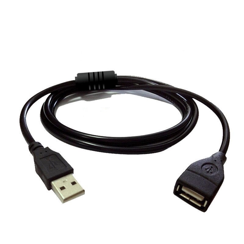 Dây USB Nối Dài 1.5m 3m 5m Đen - Dây Nối Dài Cổng Usb Chất Lượng