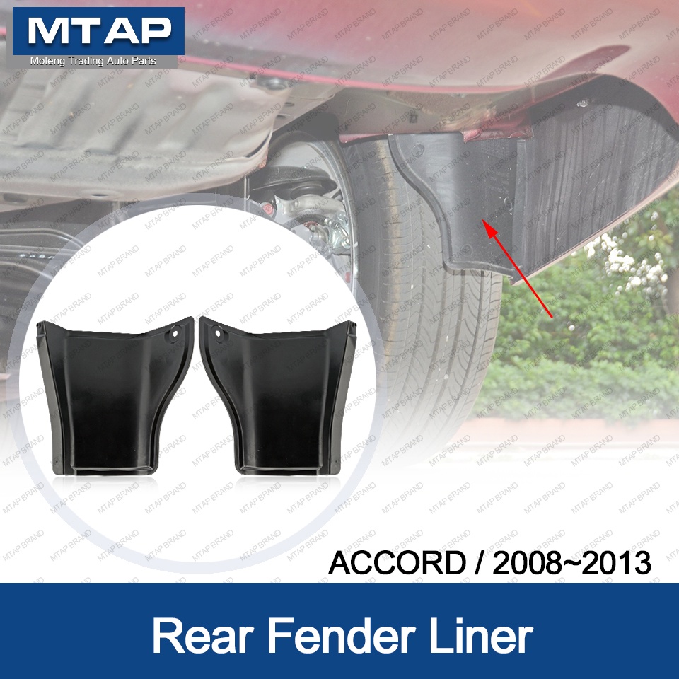 MTAP Phía Sau Fender Lót Phía Sau Bên Trong Fender Cho XE HONDA ACCORD TA0 2008 ~ 2013 CP1 CP2 CP3 B