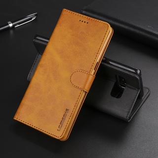 ốp Samsung Note 8 Bao da bò nắp lật thời trang cho