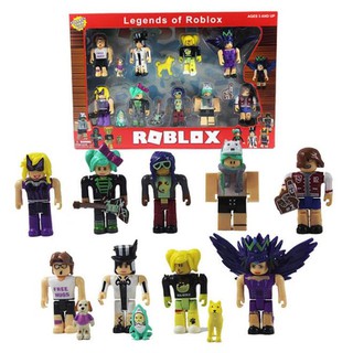 Bộ 09 Mô Hình Roblox Kèm Thú Cưng - Không Hộp