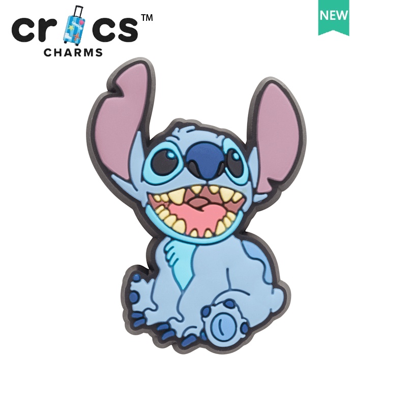Mặt Dây Chuyền Hình crocs jibbitz Stitch Đáng Yêu charms