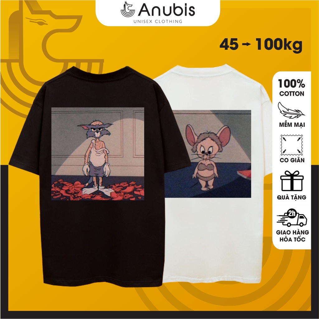 Áo Thun Tom and Jerry (mèo và chuột) | Anubis Store