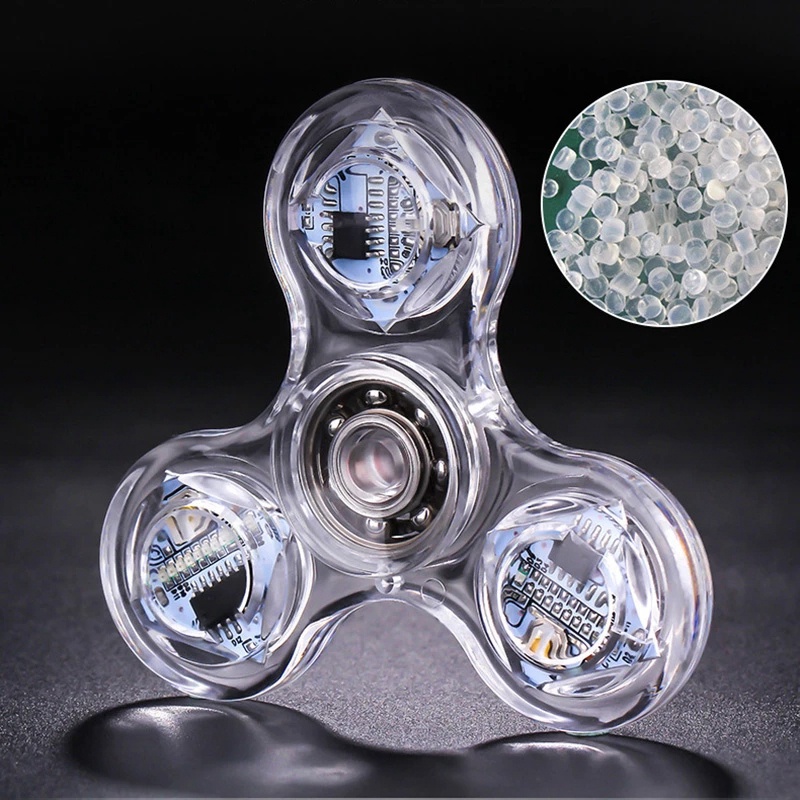 Con Quay Đồ Chơi Spinner + ĐèN Led GiúP GiảM Stress