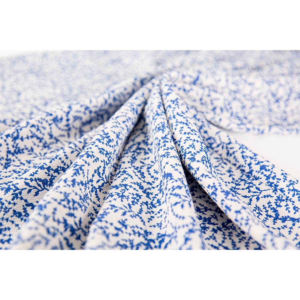 ĐẦM NGẮN KHOÉT EO HỌA TIẾT CỎ XANH THIẾT KẾ CAO CẤP THƯƠNG HIỆU CQA BOUTIQUE CQA0077