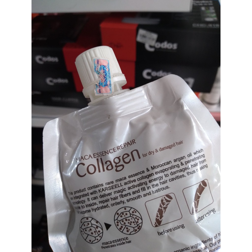 Hấp dầu Collagen phục hồi tóc hư tổn Karseell 500ml ( Hàng chính hãng )