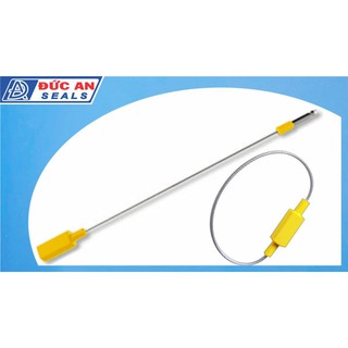 100 chiếc - Seal khóa niêm phong kẹp chì cáp bấm dài 35cm DA08