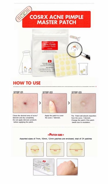 Miếng dán mụn Cosrx Acne Pimple Master Patch