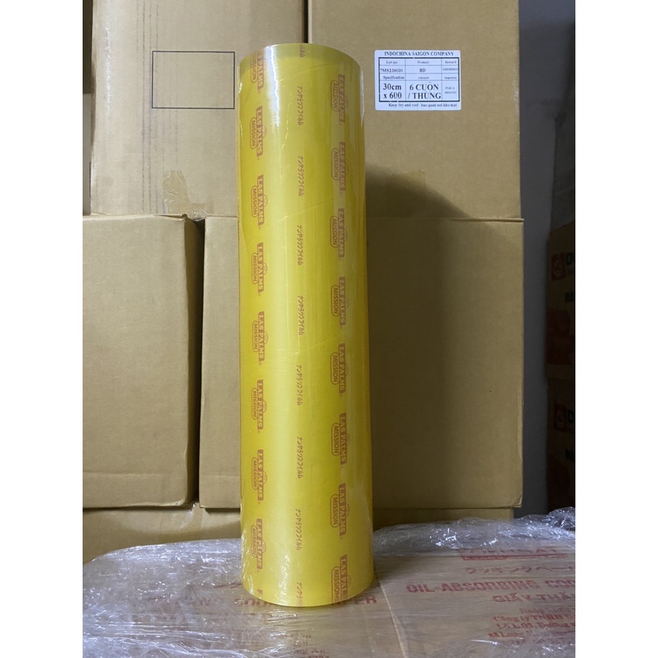 SIÊU RẺ - LÕI MÀNG BỌC THAY THẾ LASPALM 30CM X 500M, 45cm x 500m