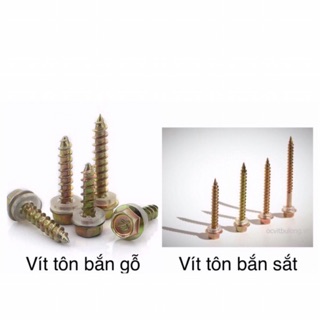 Vít tôn bắn gỗ bắn sắt các loại ( 100gr)