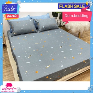 Ga trải giường bo chun bọc đệm[1m6x2m,1m8x2m]MẪU VŨ TRỤ