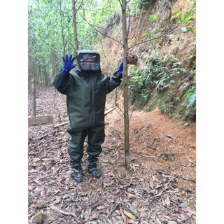 Bộ đồ bảo hộ bắt ong loại 1 kaki loại dầy(đủ số 40-44)