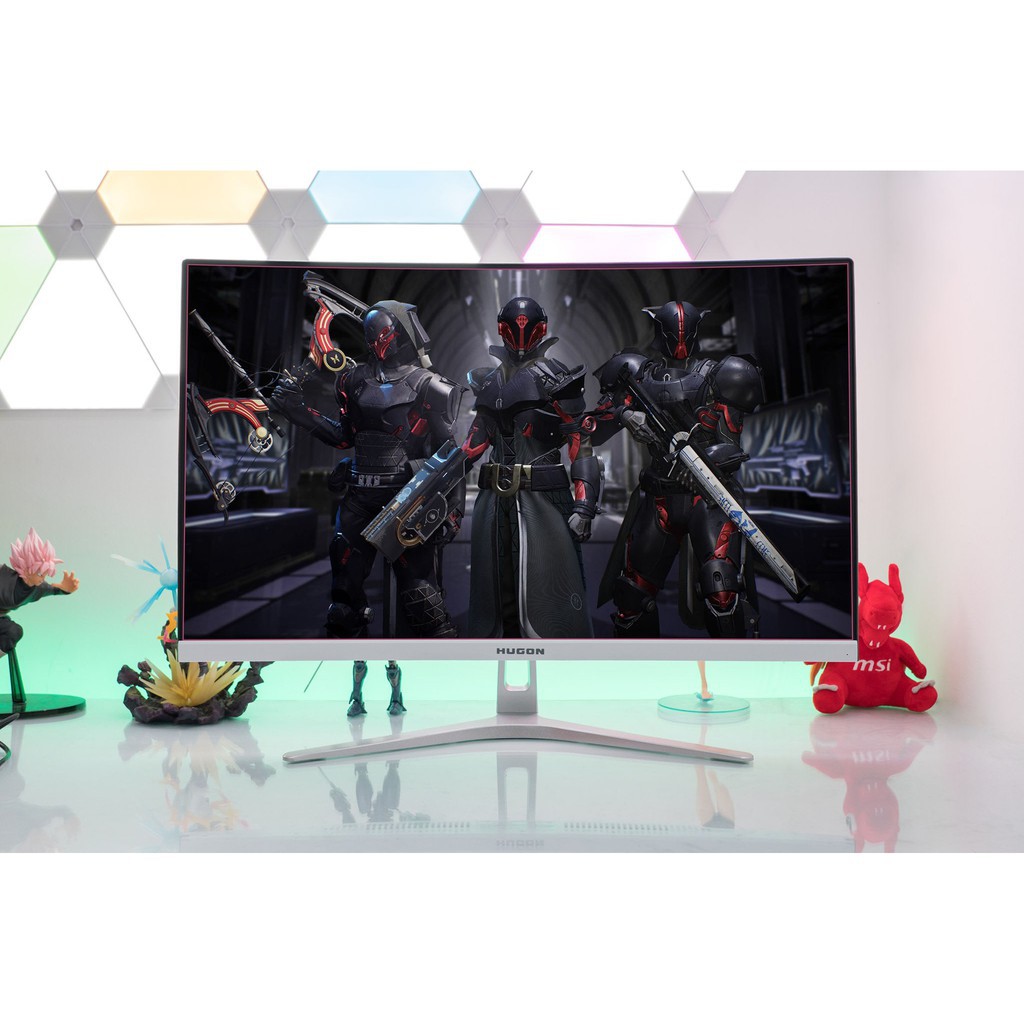 Màn hình HuGon Q27 27inch Cong Full Viền 75HZ siêu ngon | BigBuy360 - bigbuy360.vn