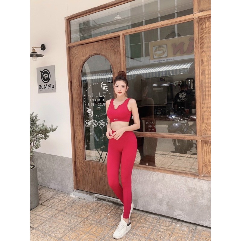 SET THUN CỔ U GÂN GYM, THỂ THAO, YOGA