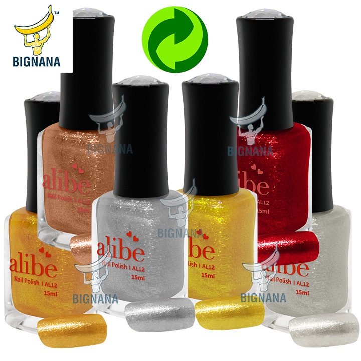 Sơn Móng Tay 15ml - Các Tông Màu Nhũ, Bạc To, Đỏ, Vàng, Trắng, Da, Chì Xám, Chai AL12 Sang Trọng, An Toàn