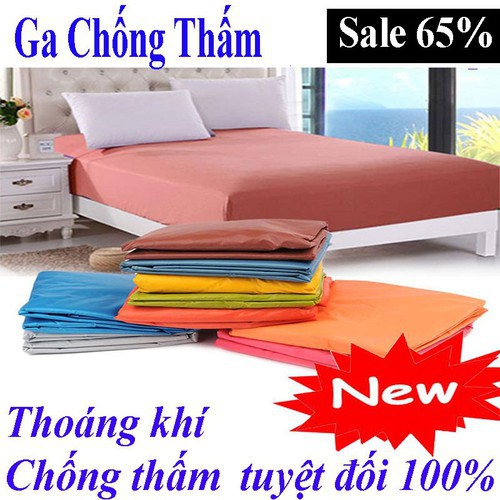 Chống Thấm FREESHIP Ga chống thấm trơn (giao mầu ngẫu nhiên) - Kich Thước 1,8x2m