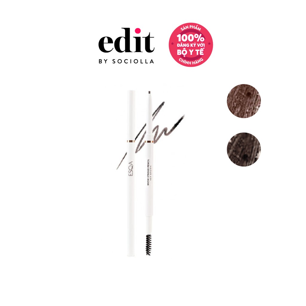 Chì kẻ mày đầu thon ESQA Brow Stroke Pencil (0.1g)