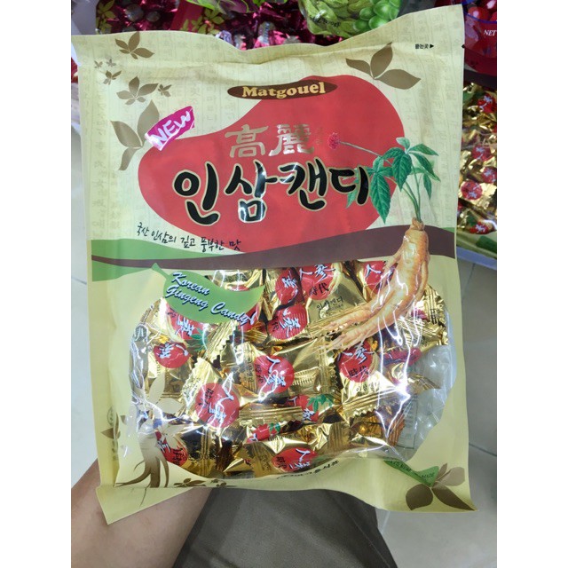 KẸO NHÂN SÂM HÀN QUỐC 300G/ GÓI