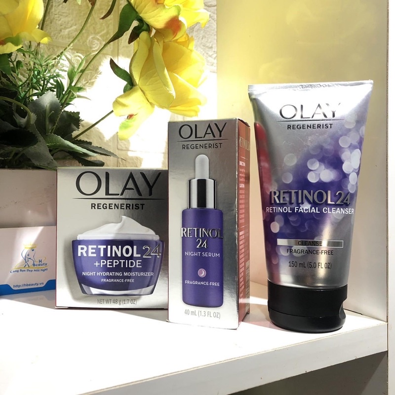 Kem Olay Mỹ Dưỡng Da Ban Đêm,Ngày Olay Lão_Hóa,Trắng_Da Kem Mặt Olay