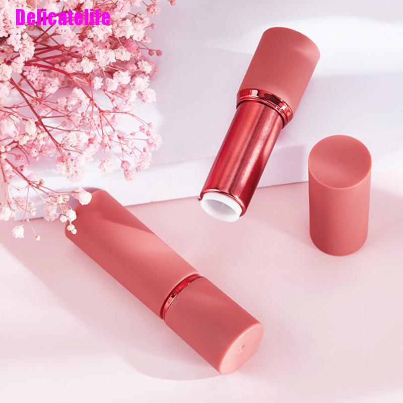 (Hàng Mới Về) 1 Thỏi Son Rỗng Hình Tròn Có Thể Làm Son Dưỡng Môi