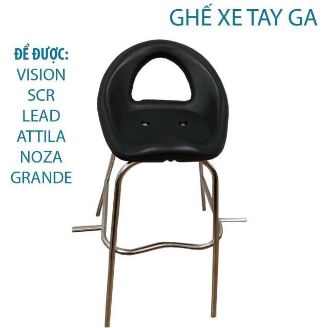 Ghế đi xe tay ga cho bé có dây an toàn