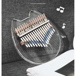 Đàn Kalimba Thủy Tinh Trong Suốt 17 Phím Chính Hãng Anca - Đầy Đủ Phụ Kiện