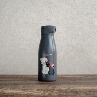 Bình Starbucks 14Oz Stainless Steel Holly Dog Cat