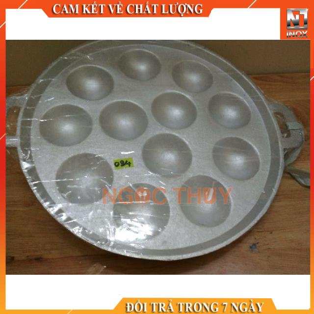 Khuôn làm bánh khọt bằng gang có nắp đậy