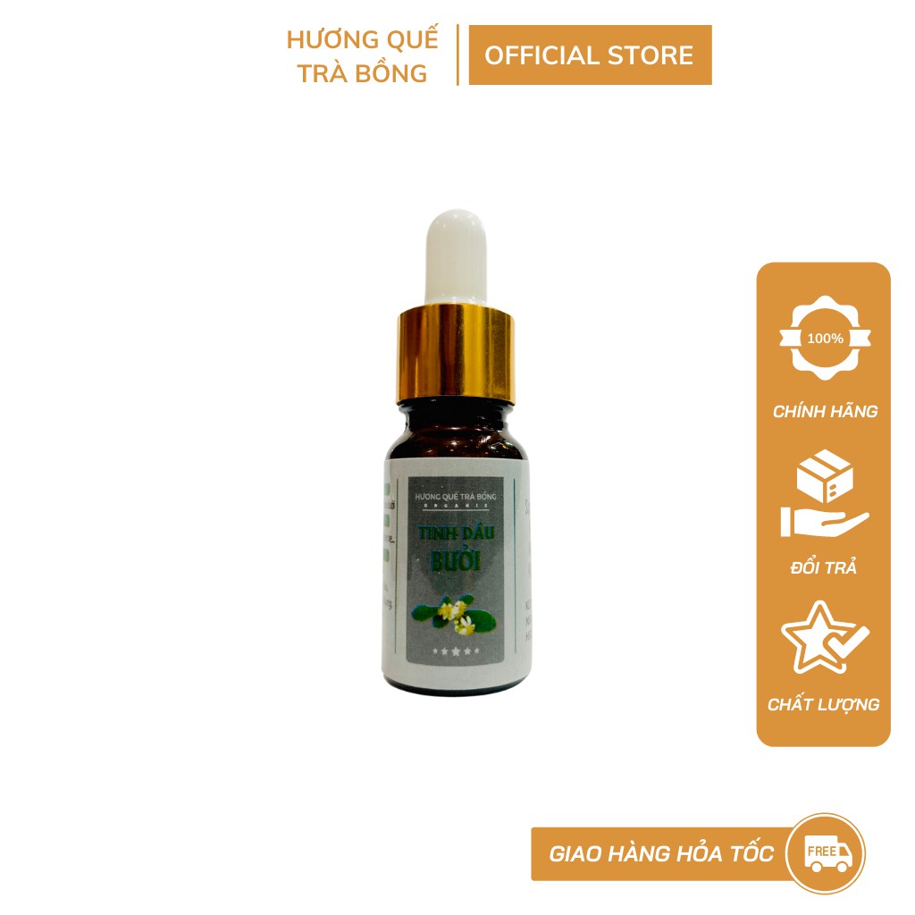 Tinh Dầu Vỏ Bưởi Hương Quế Trà Bồng 10ml