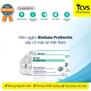 Viên ngậm nha khoa BioGaia ProDentis vị bạc hà (30 viên)