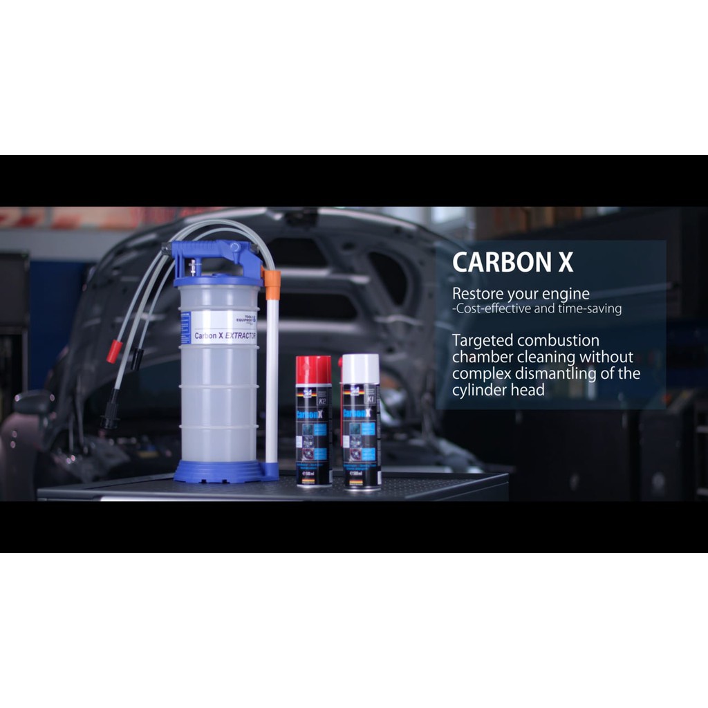 Vệ sinh loại bỏ mụi than Carbon trong buồng đốt Bluechem CarbonX K1 K2