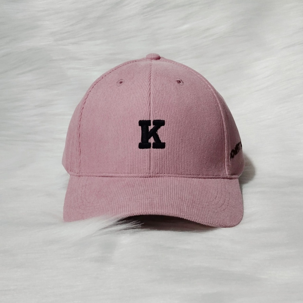 Mũ lưỡi trai, nón kết cao cấp nam nữ đẹp thêu chữ K phong cách Ulzzang unisex mã số K38