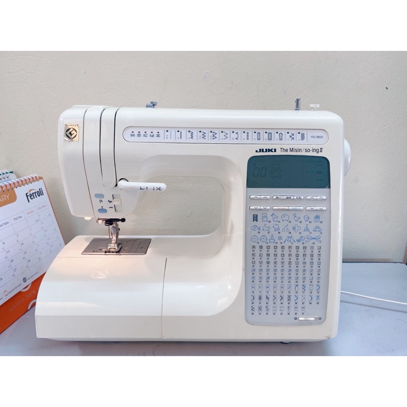 Máy may gia đình đa năng Nhật Bản kết hợp thêu JUKI HZL-9800, JUKI AT-2800, 2500
