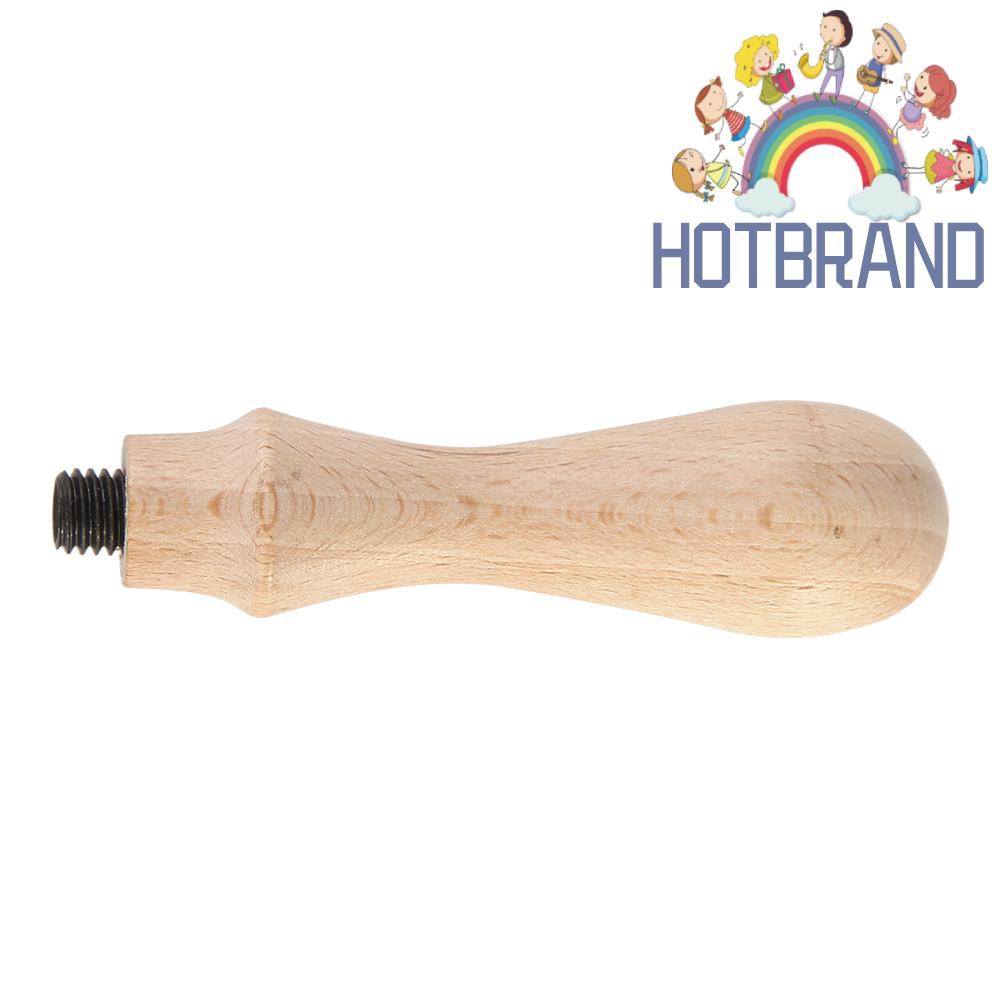 Tay cầm con dấu gỗ phong cách retro độc đáo